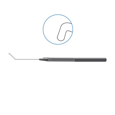 IOL Manipulator [Sinskey]; Angled