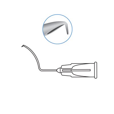 Blunt Tip Irrigating Cystotome [Kellan] 25G