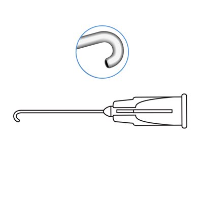 Micro J Shape Cannula [Hessburg]